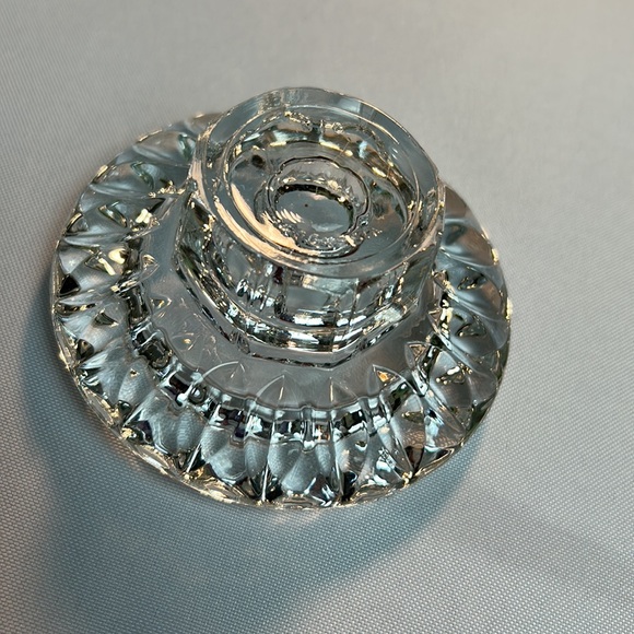 A set of vintage crystal candleholders perfect condition - Picture 4 of 4